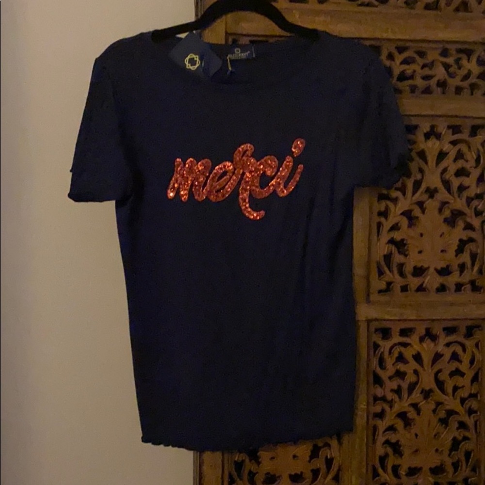 Short sleeve Merci tee